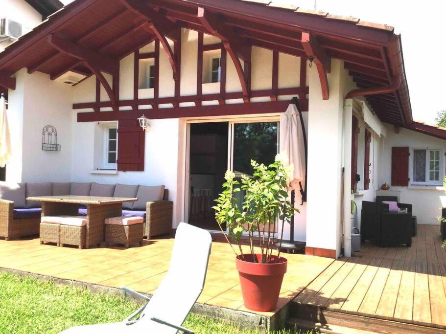 1Km Plage, Agreable Maison 6 Pers Classee 3* Hendaye Eksteriør bilde